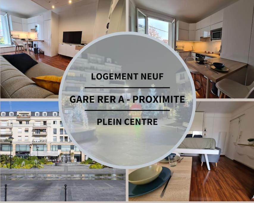 Studio A 2 Pas De La Gare Сартрувіль Екстер'єр фото